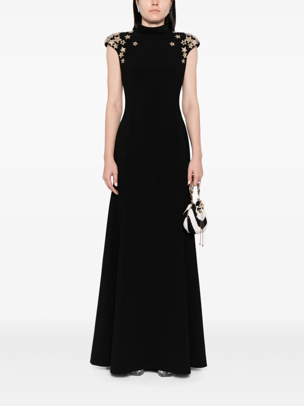 Affordable Jenny Packham Comet embroidered-stars gwon Women