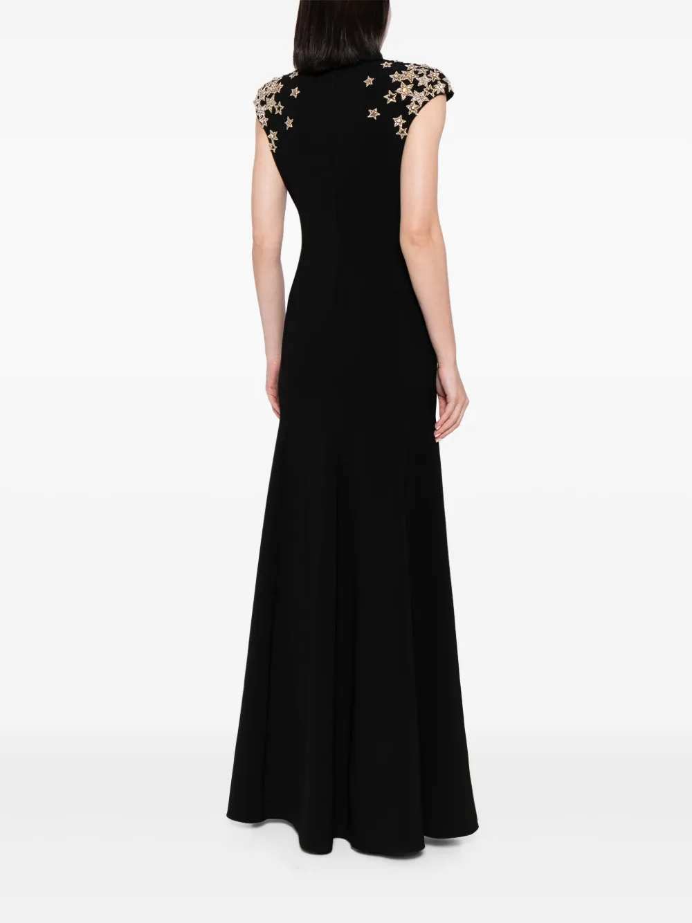 Affordable Jenny Packham Comet embroidered-stars gwon Women