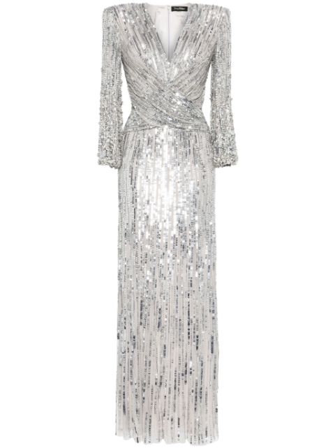 Jenny Packham Cosmos sequined gown Women