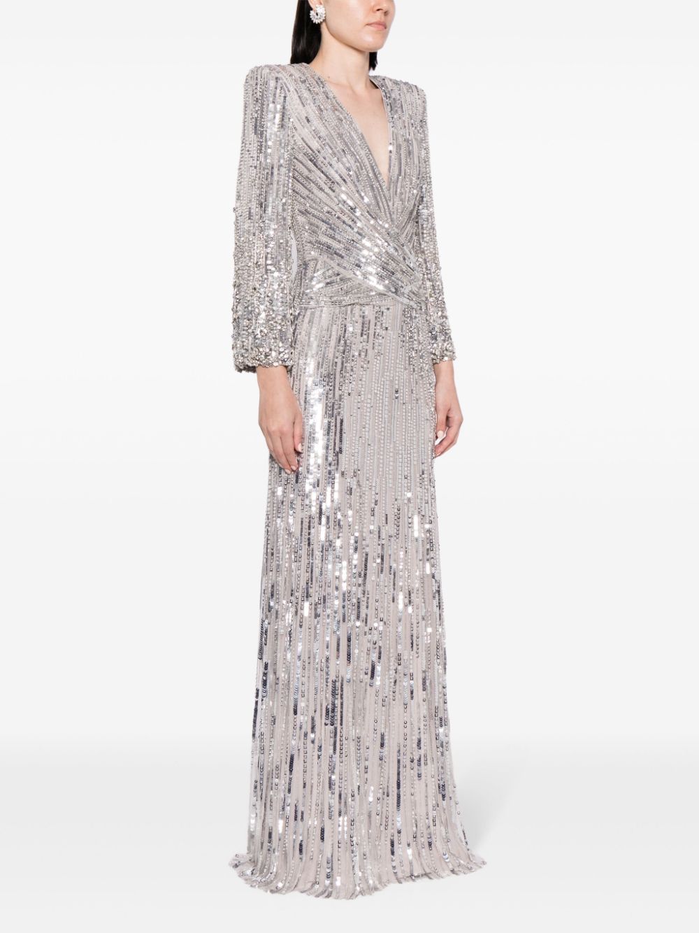 Jenny Packham Cosmos sequined gown Women