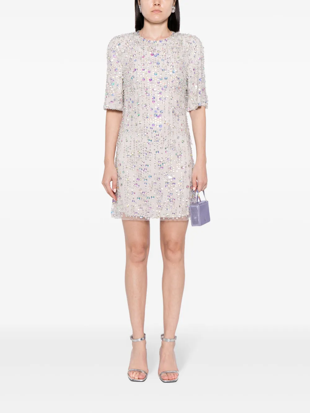 Affordable Jenny Packham Saturn embellished minidress Women