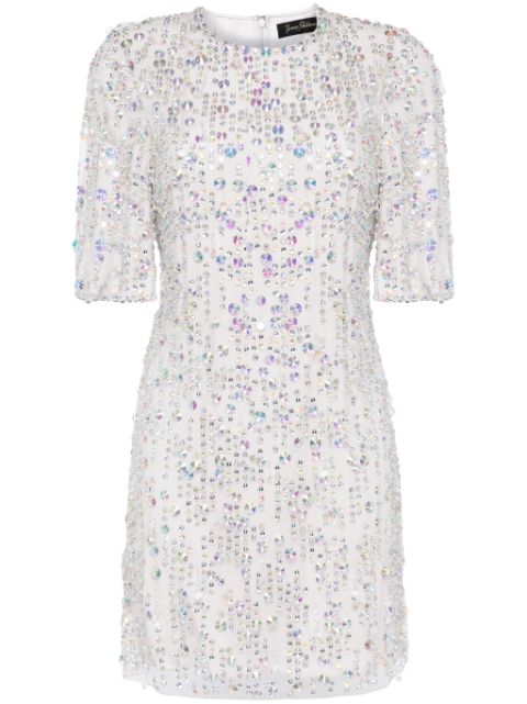 Jenny Packham Saturn embellished minidress Women