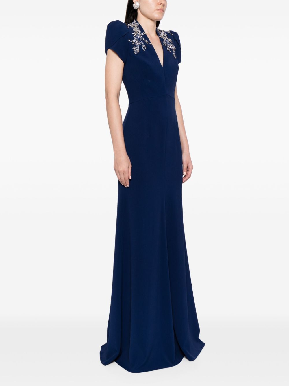 Jenny Packham Aries crystal-embellished gown Women