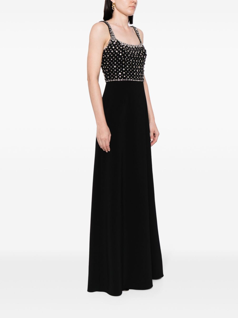 Jenny Packham Moon crystal-embellished gown Women