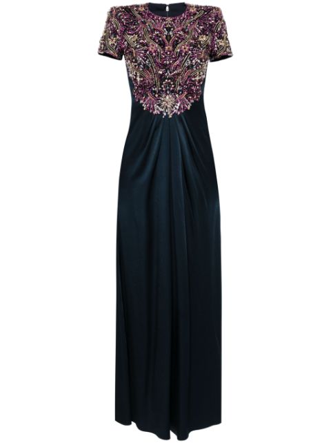 Jenny Packham Starry crystal-embellished gown Women