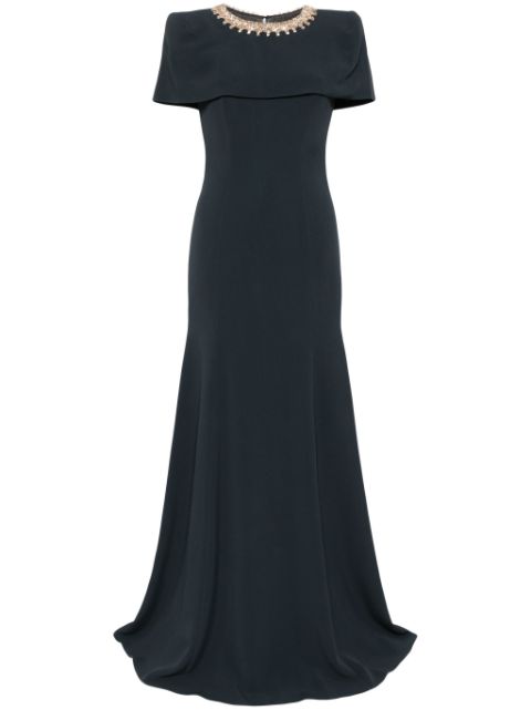 Jenny Packham Nadir crystal-embellished gown Women