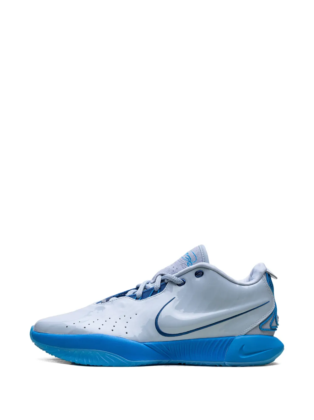 Nike LeBron 21 GS "Light Armory Blue Blue Hero" sneakers Grijs