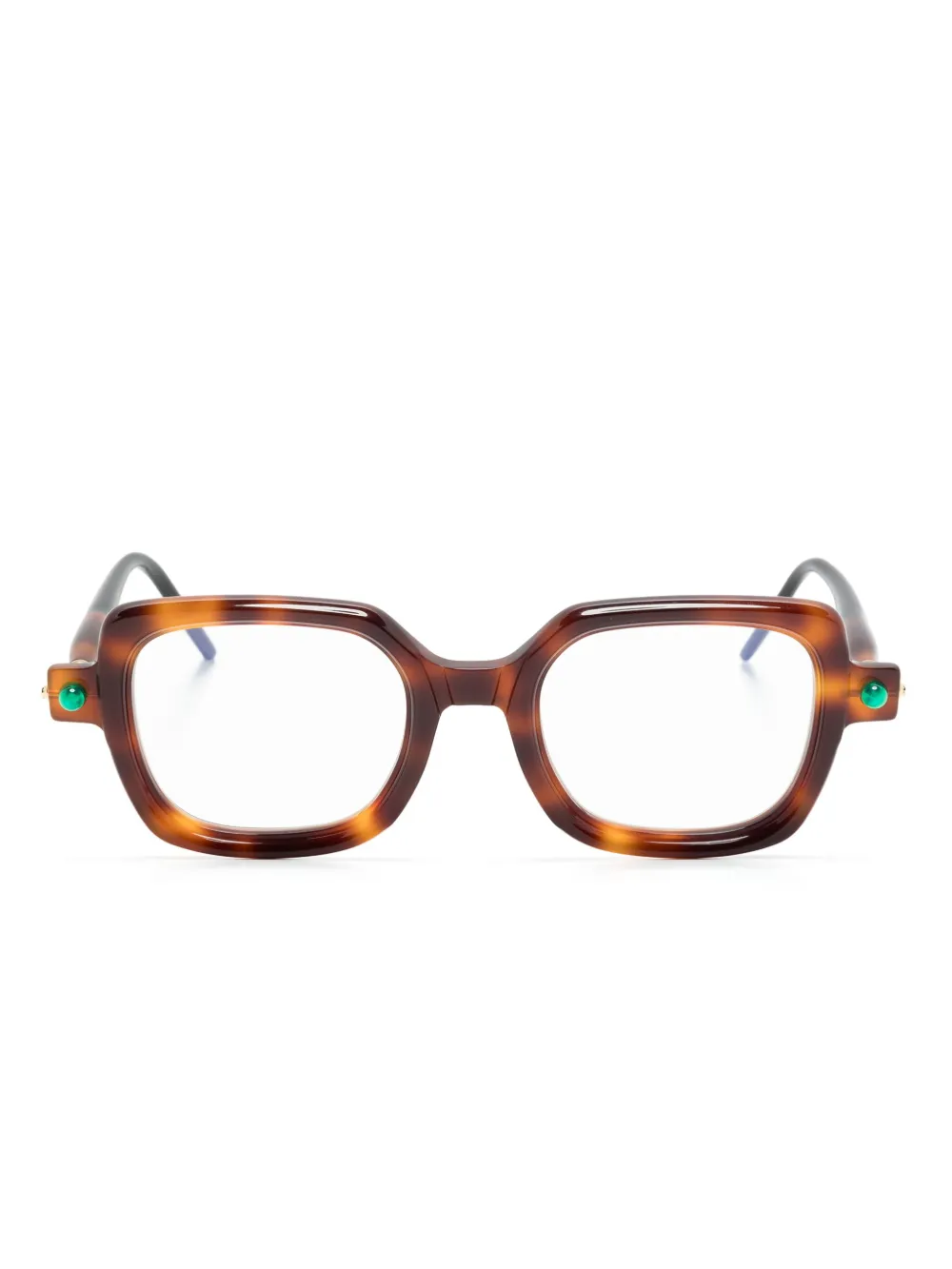 KUBORAUM P4 HS SQUARE-FRAME GLASSES