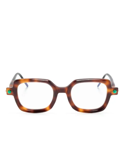 Kuboraum P4 HS square-frame glasses