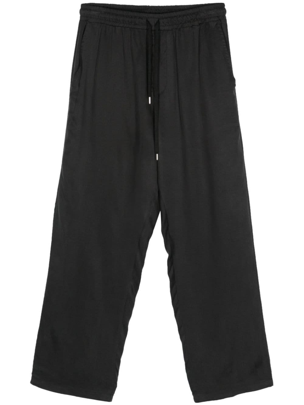 Costumein Pajama 缎面直筒长裤 In Black