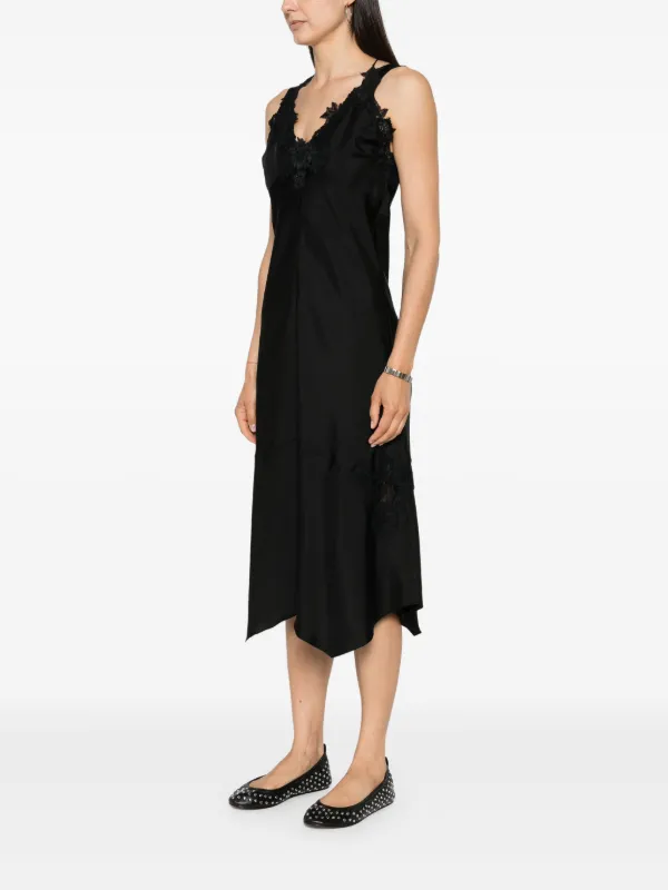 Dorothee Schumacher lace-appliqué Camisole Silk Dress