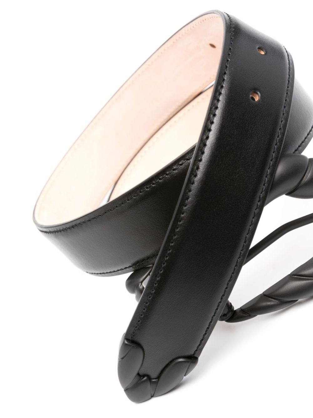 IRO Embella leather belt - Zwart