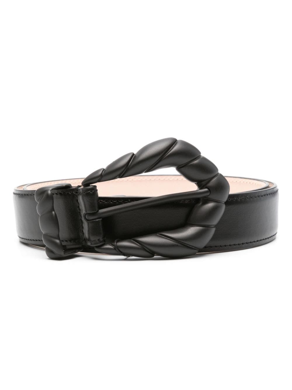 IRO Embella leather belt Zwart