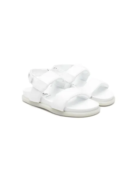 MM6 Maison Margiela Kids padded-straps leather sandals