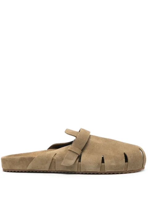 Ancient Greek Sandals Atlas suede slippers