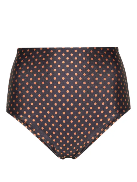 Faithfull the Brand Reyes polka-dot bikini bottoms