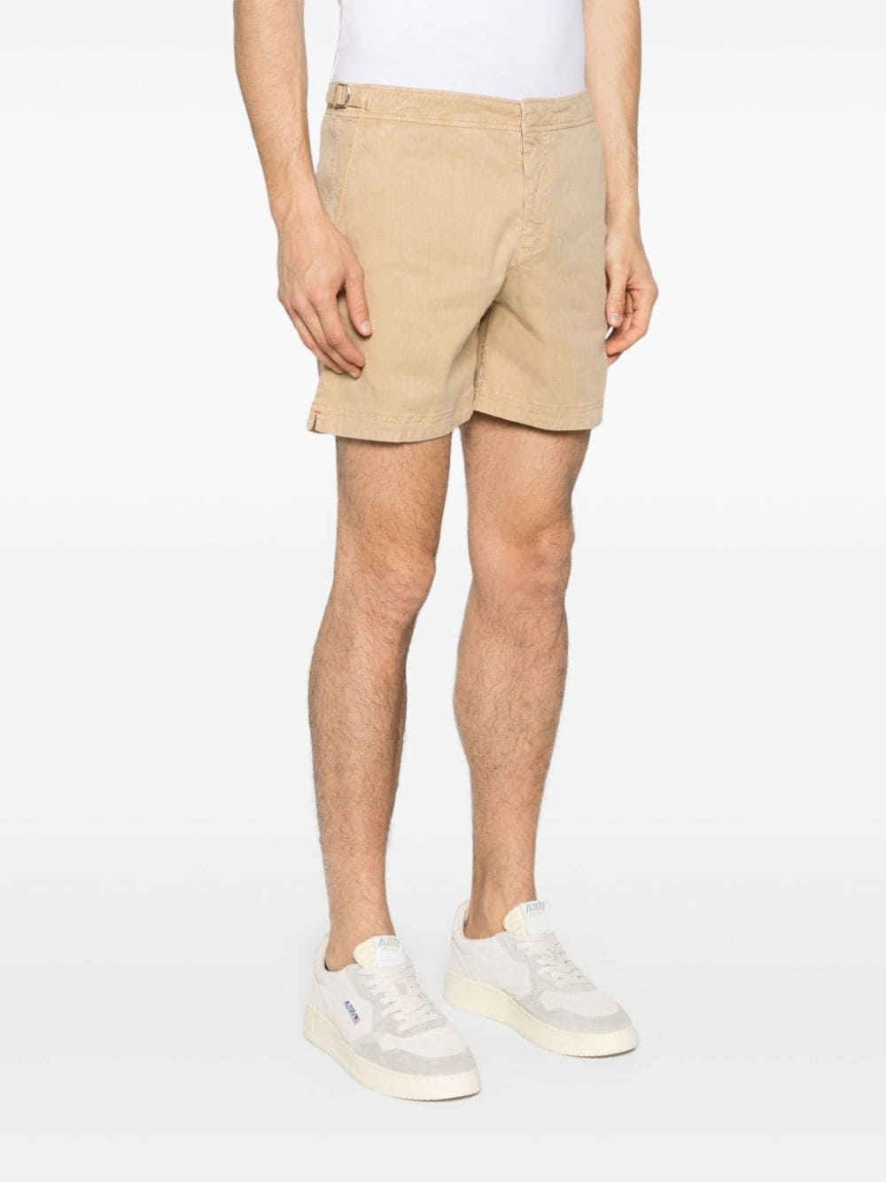 Orlebar Brown Bulldog mid waist bermuda shorts Beige