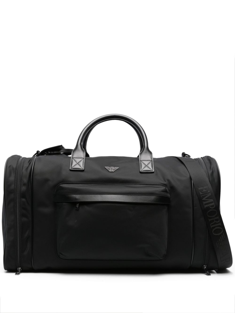 ASV logo-appliqué holdall