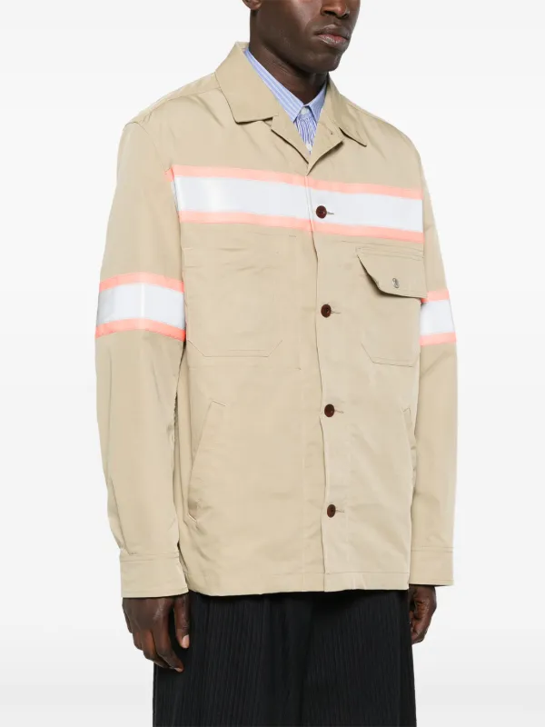 Junya Watanabe MAN reflective-detail Jacket | Neutrals | FARFETCH