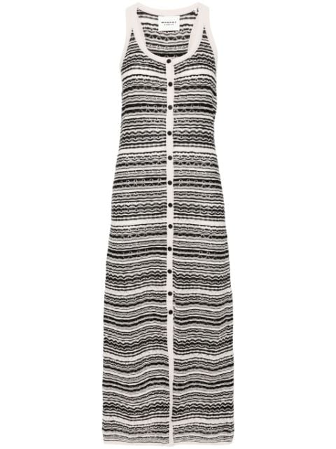 Haroya striped maxi dress