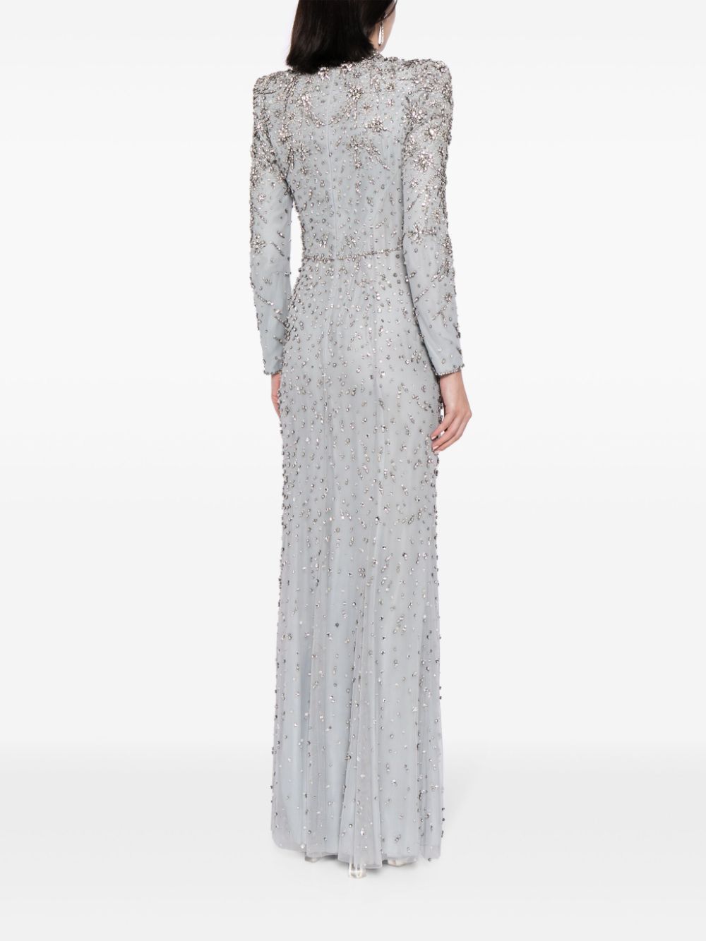 Cheap Jenny Packham Celeste crystal tulle gown Women