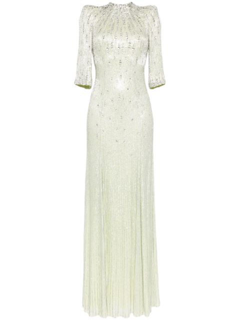 Jenny Packham Aurora sequined gown Women