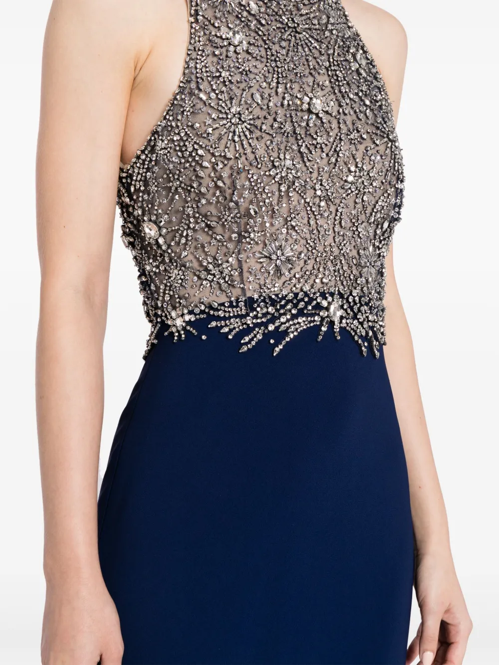 Affordable Jenny Packham Orion crystal-embellished gown Women