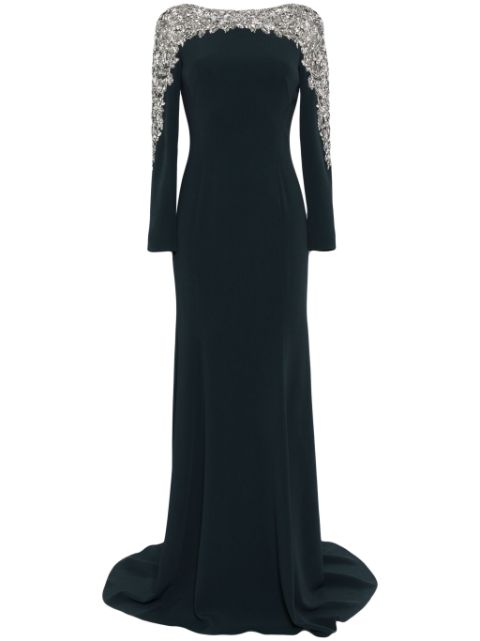 Jenny Packham Solstice crystal-embellished gown Women