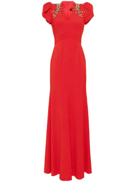 Jenny Packham Aries crystal-embellished gown Women