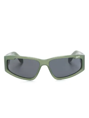 Off-White Eyewear Virgil スクエアフレーム サングラス | ホワイト