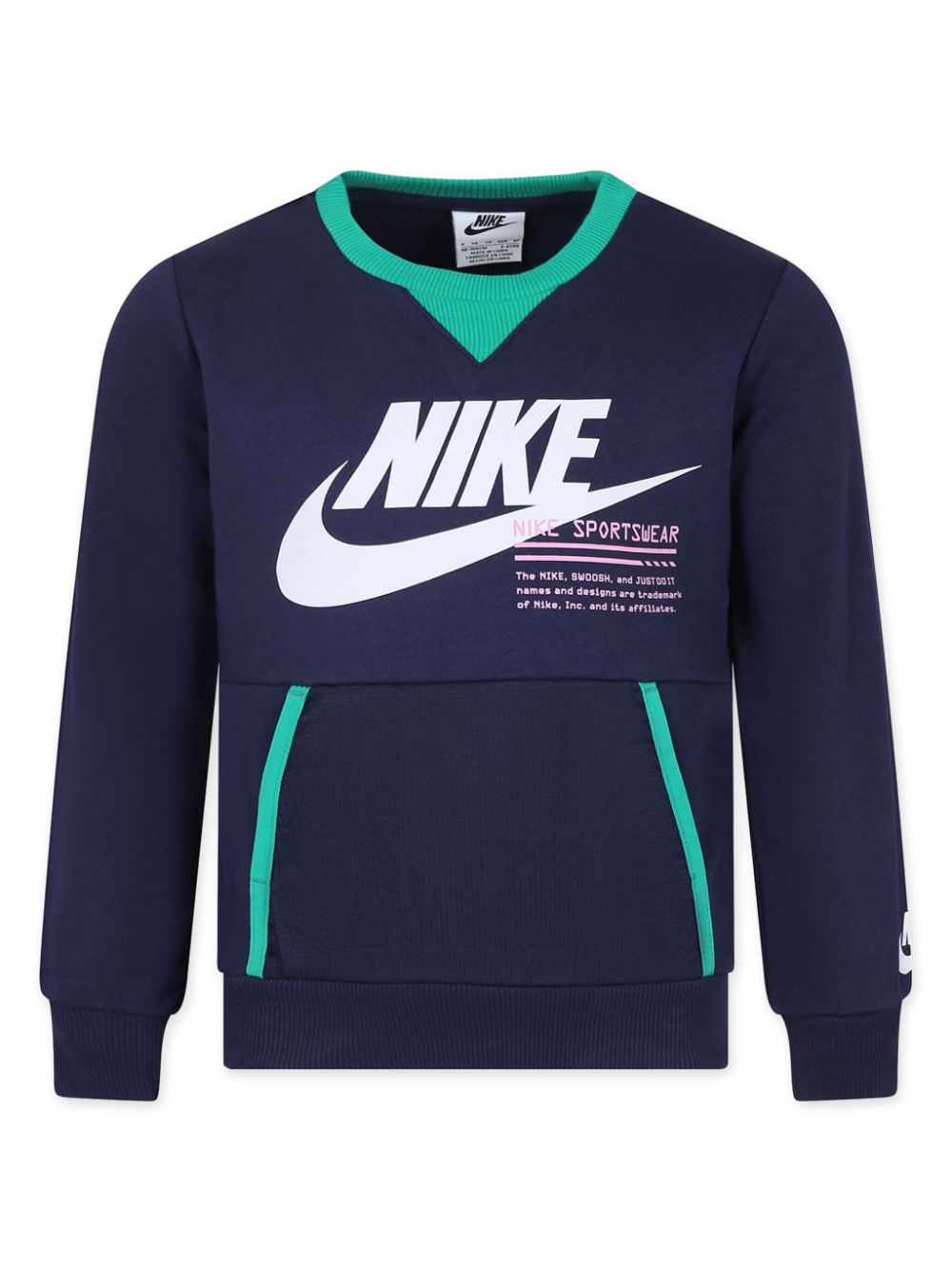 Nike Kids Sweater met print Blauw