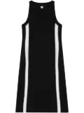 SPANX stripe-detail round-neck dress - Black
