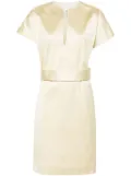 SA SU PHI Asia belted mini dress - Yellow