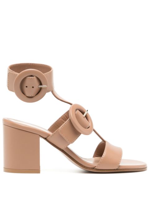 Gianvito Rossi double-buckle leather sandals Women