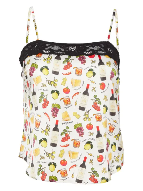 Fleur Du Mal Charlotte lace camisole top