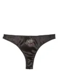 Fleur Du Mal Al Dente Luxe thong - Black