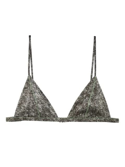 Fleur Du Mal Luxe triangle bra