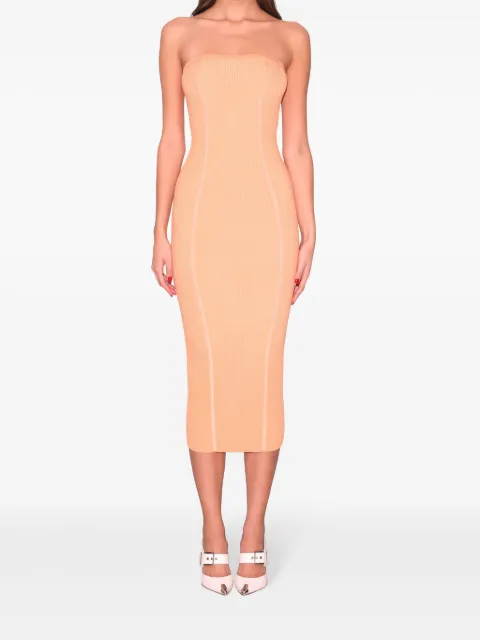 Fleur Du Mal ribbed-knit tube dress DR05380914 - 1