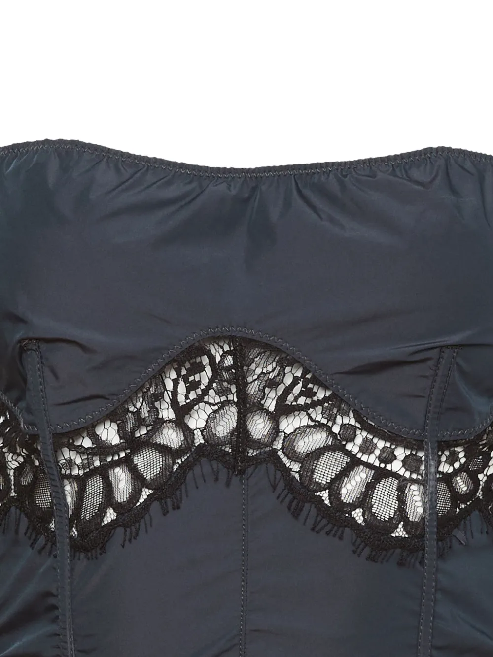 Fleur Du Mal top estilo bustier con cordones | Chalecos y camisetas | Image 2