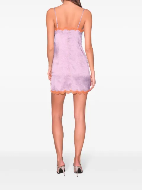 Fleur Du Mal acid-wash mini slip dress SL01320889 - 2