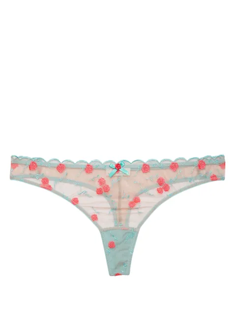 Fleur Du Mal tanga Rose and Vine
