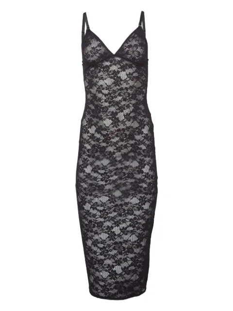 Fleur Du Mal Le Stretch lace slip dress