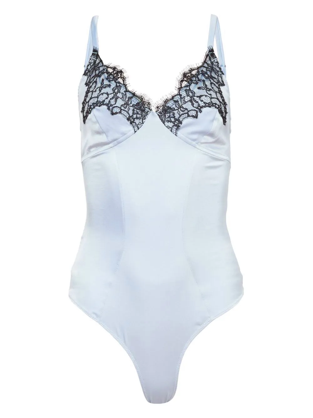 Fleur Du Mal Iris body met kant Roze