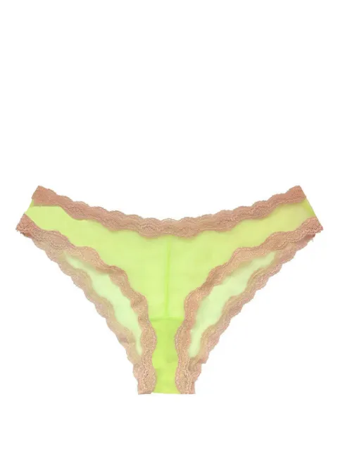 Fleur Du Mal bikini bottom de tul transparente