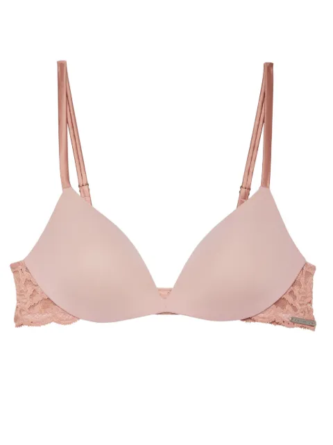 Fleur Du Mal Charlotte lace wireless push-up bra