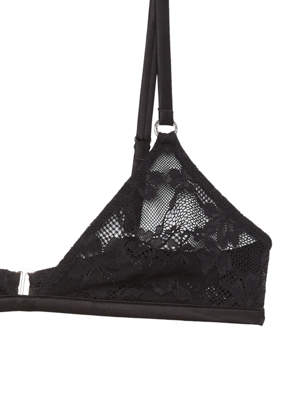 Fleur Du Mal Bouquet lace bra - Zwart