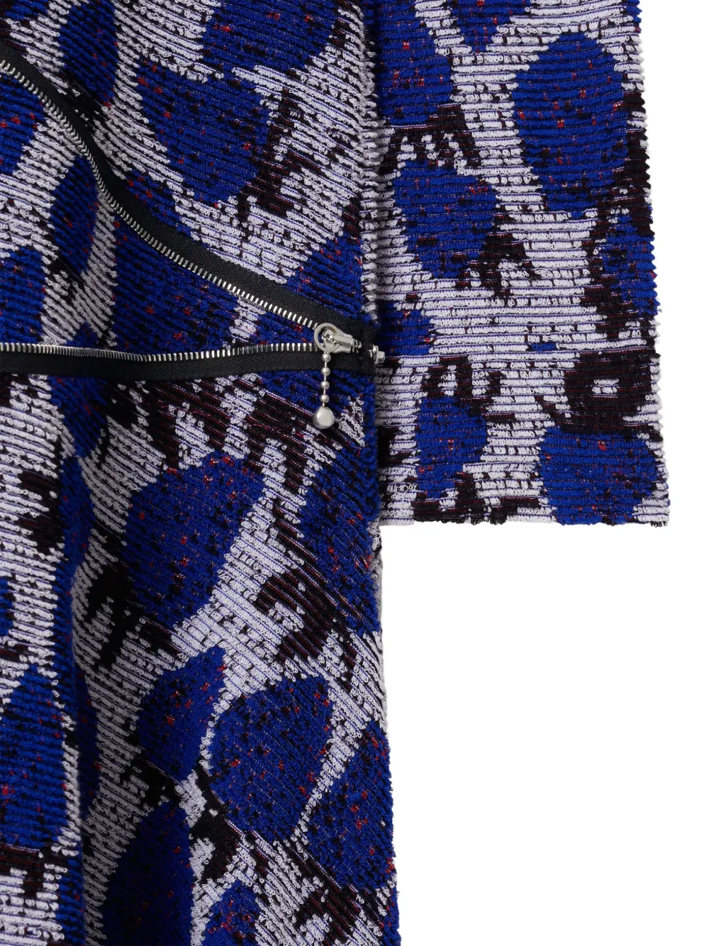 Burberry Mini-jurk met jacquard Blauw