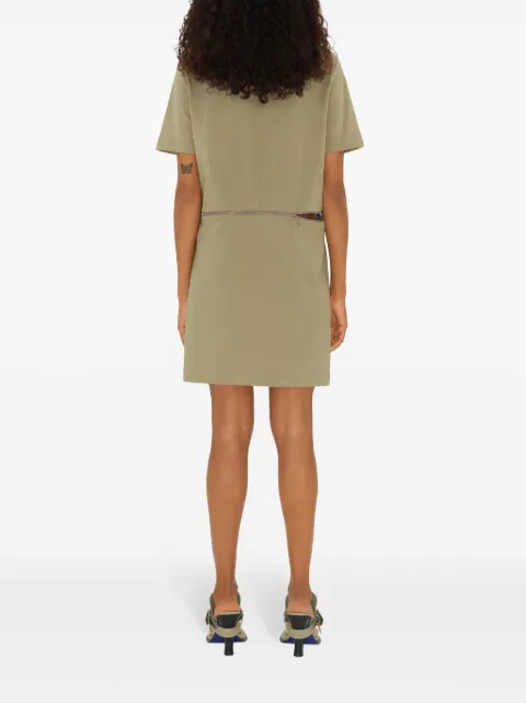 Burberry logo-embroidered cotton dress 8088103 - 3
