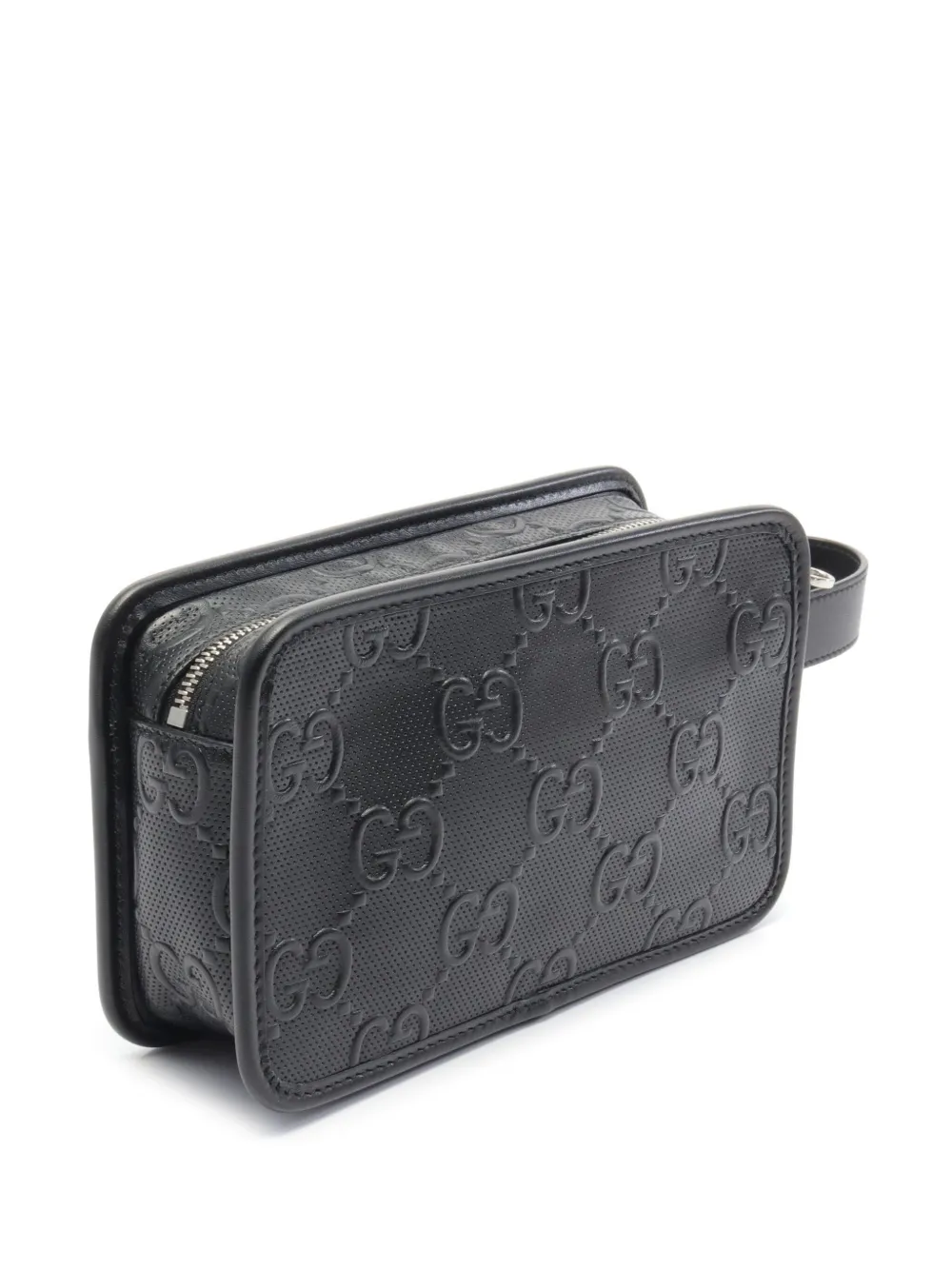 Gucci Pre-Owned 2020 Jumbo GG make-up tas - Zwart