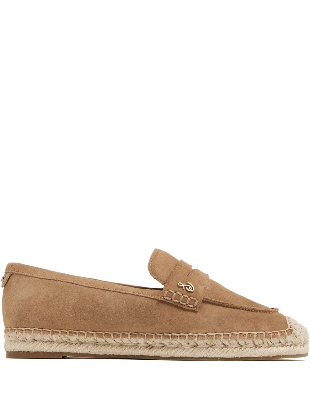 Sam Edelman mocassins d'inspiration espadrilles en daim | marron | Image 1